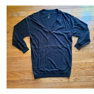 Natural Life Tunic Black Small Long Sleeve